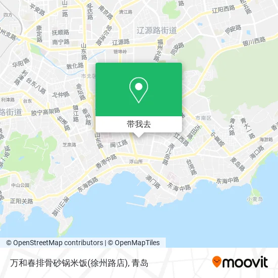 万和春排骨砂锅米饭(徐州路店)地图