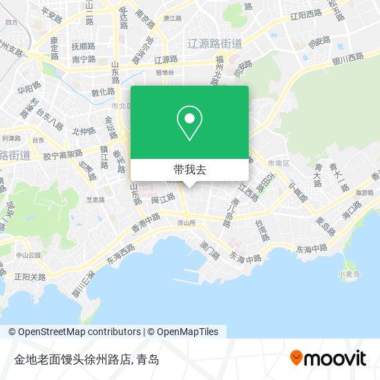 金地老面馒头徐州路店地图