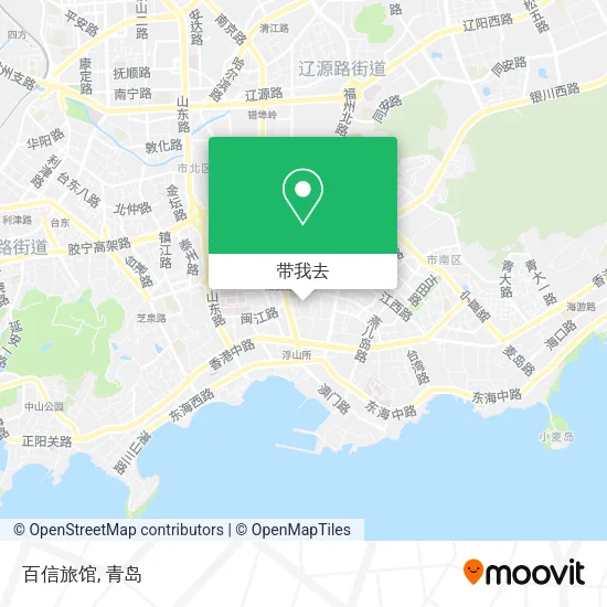 百信旅馆地图