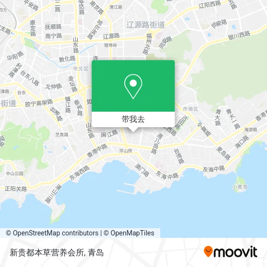 新贵都本草营养会所地图