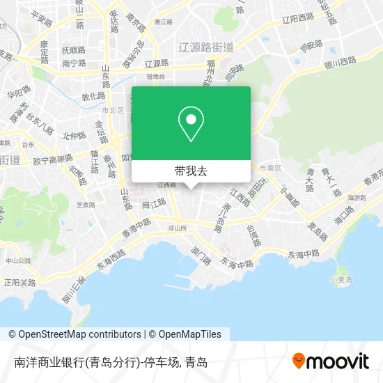 南洋商业银行(青岛分行)-停车场地图