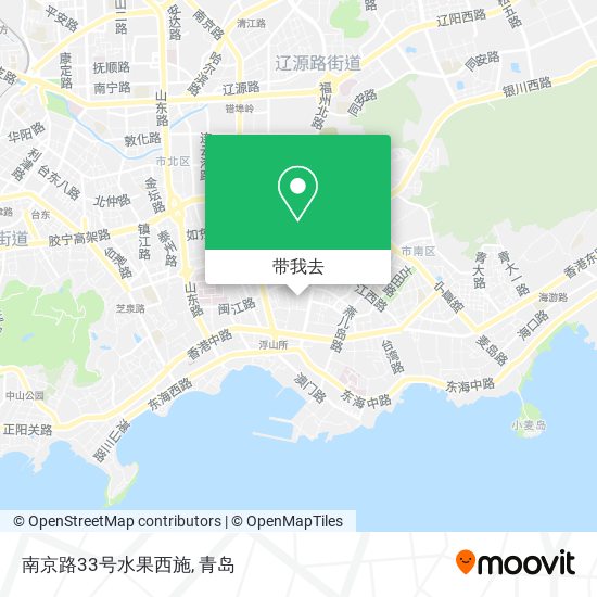 南京路33号水果西施地图