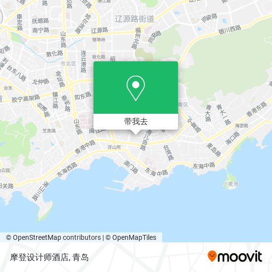 摩登设计师酒店地图