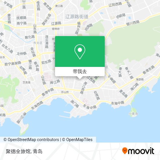 聚德全旅馆地图
