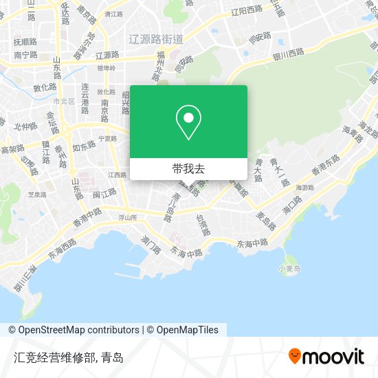 汇竞经营维修部地图