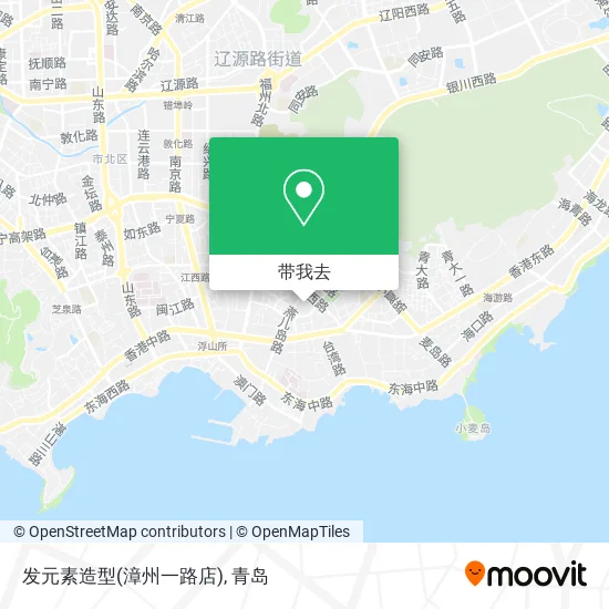 发元素造型(漳州一路店)地图