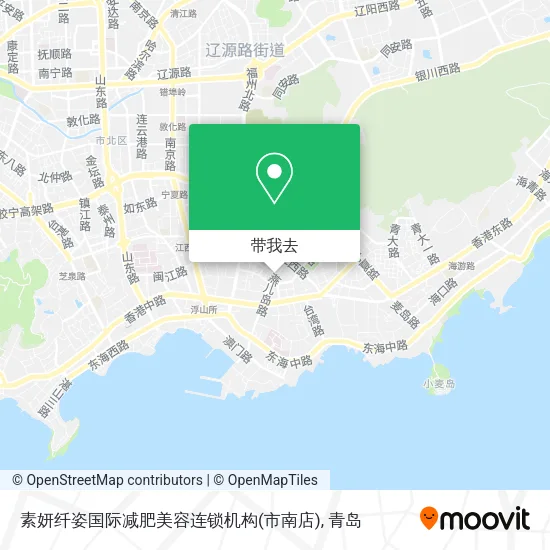 素妍纤姿国际减肥美容连锁机构(市南店)地图