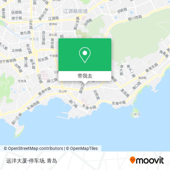 远洋大厦-停车场地图