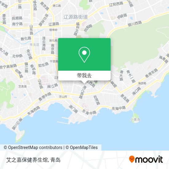 艾之嘉保健养生馆地图