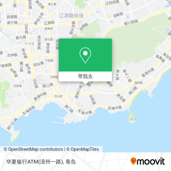 华夏银行ATM(漳州一路)地图