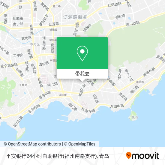 平安银行24小时自助银行(福州南路支行)地图