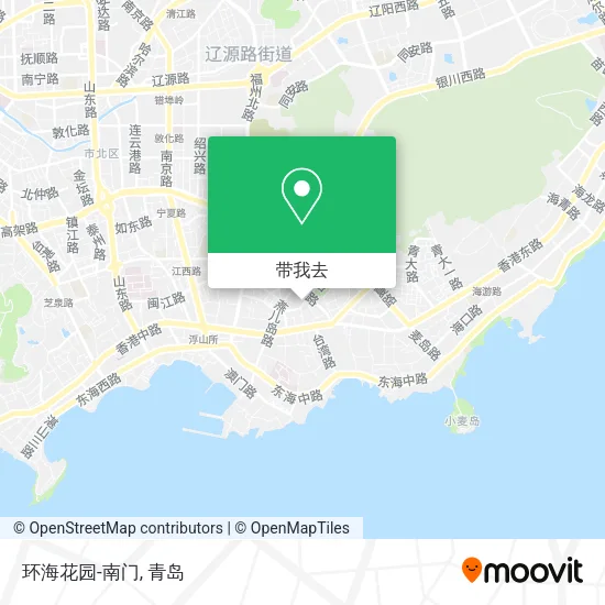 环海花园-南门地图