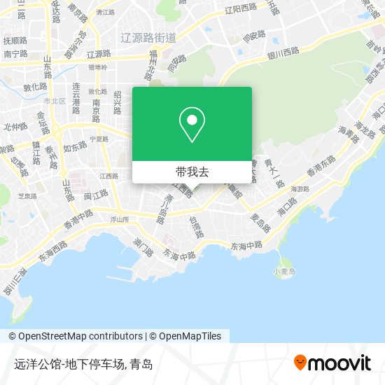 远洋公馆-地下停车场地图
