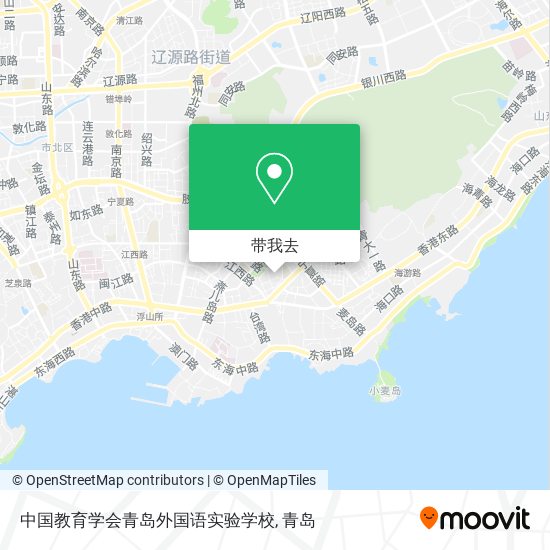 中国教育学会青岛外国语实验学校地图