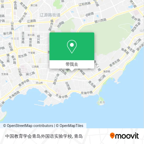 中国教育学会青岛外国语实验学校地图