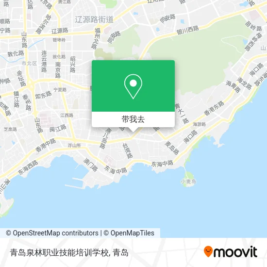 青岛泉林职业技能培训学校地图