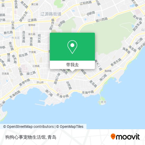 狗狗心事宠物生活馆地图