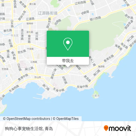 狗狗心事宠物生活馆地图