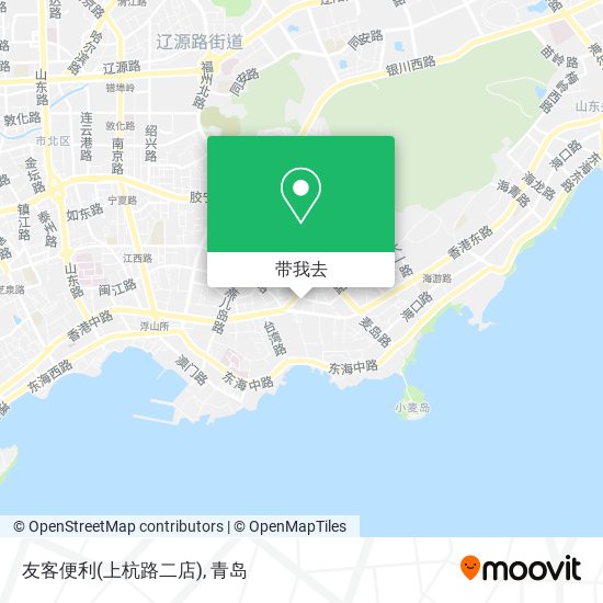 友客便利(上杭路二店)地图