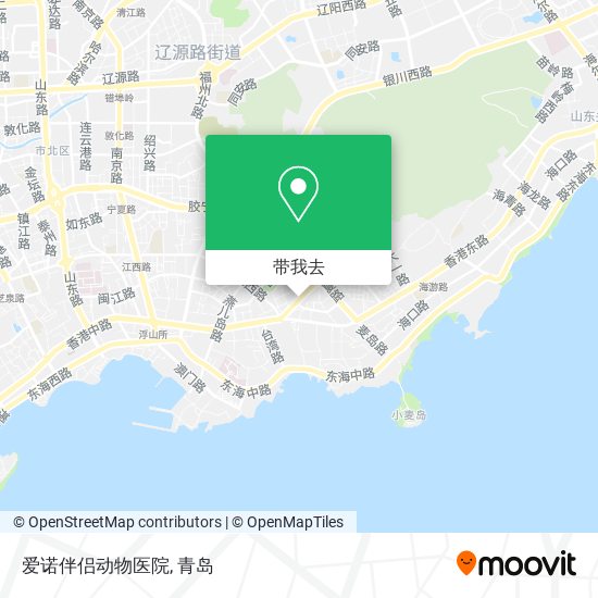 爱诺伴侣动物医院地图