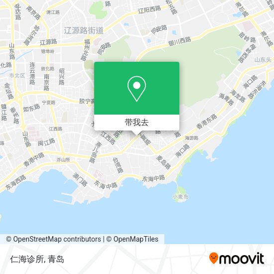 仁海诊所地图