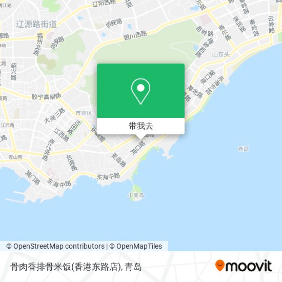 骨肉香排骨米饭(香港东路店)地图