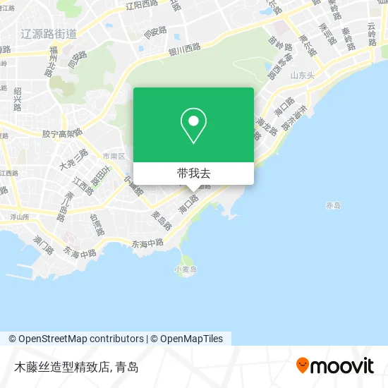 木藤丝造型精致店地图