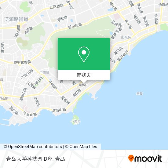 青岛大学科技园-D座地图