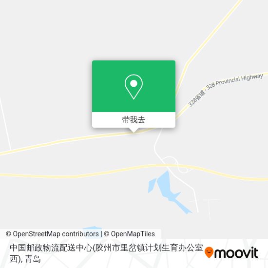 中国邮政物流配送中心(胶州市里岔镇计划生育办公室西)地图