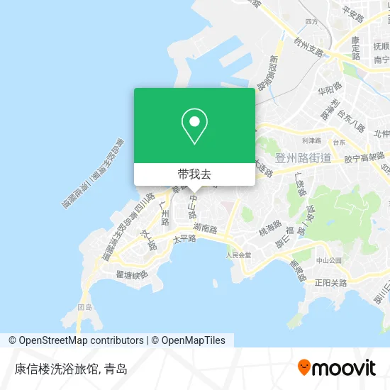 康信楼洗浴旅馆地图