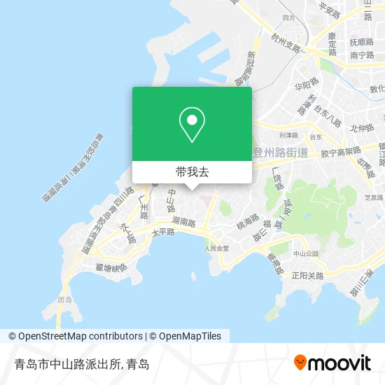 青岛市中山路派出所地图