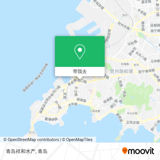 青岛祥和水产地图