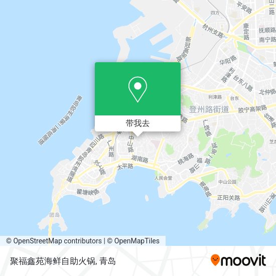 聚福鑫苑海鲜自助火锅地图