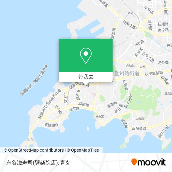 东谷滋寿司(劈柴院店)地图
