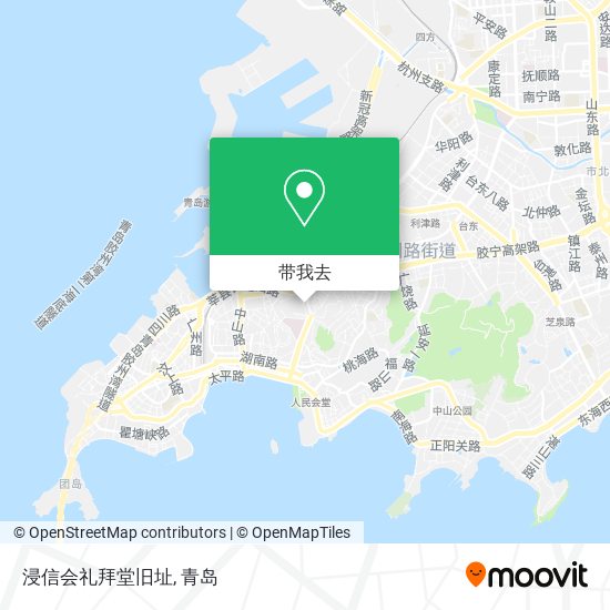 浸信会礼拜堂旧址地图