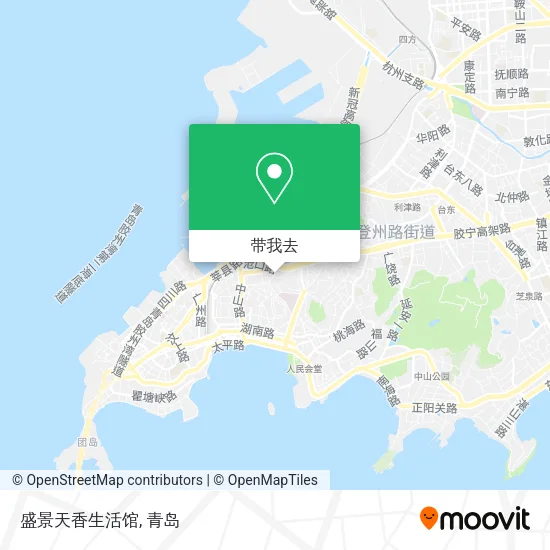 盛景天香生活馆地图