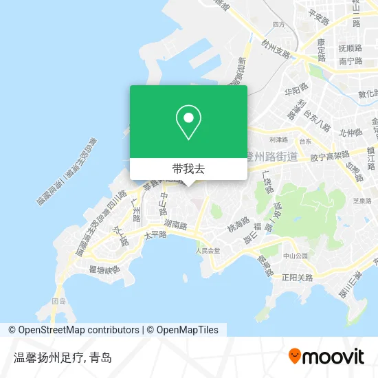 温馨扬州足疗地图