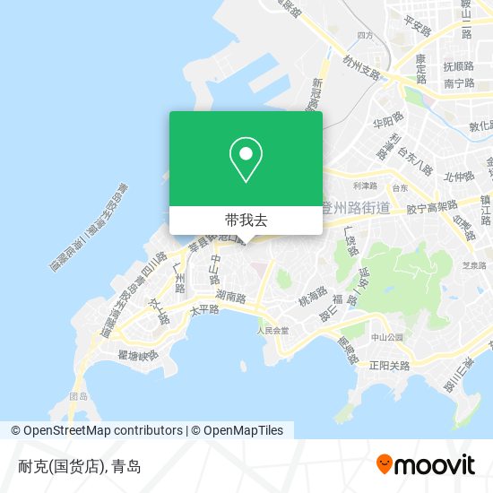 耐克(国货店)地图