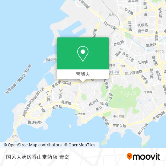 国风大药房香山堂药店地图