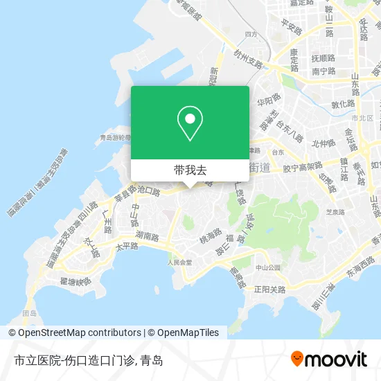 市立医院-伤口造口门诊地图