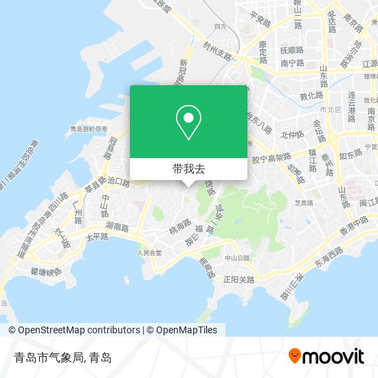 青岛市气象局地图
