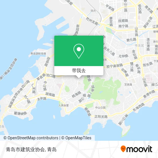 青岛市建筑业协会地图