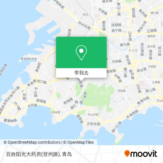 百姓阳光大药房(登州路)地图