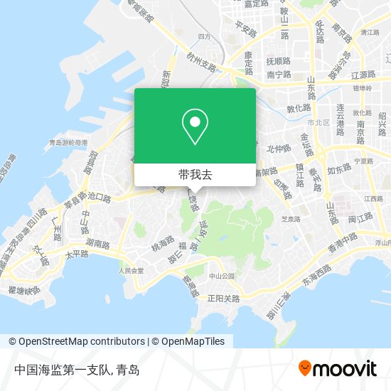 中国海监第一支队地图