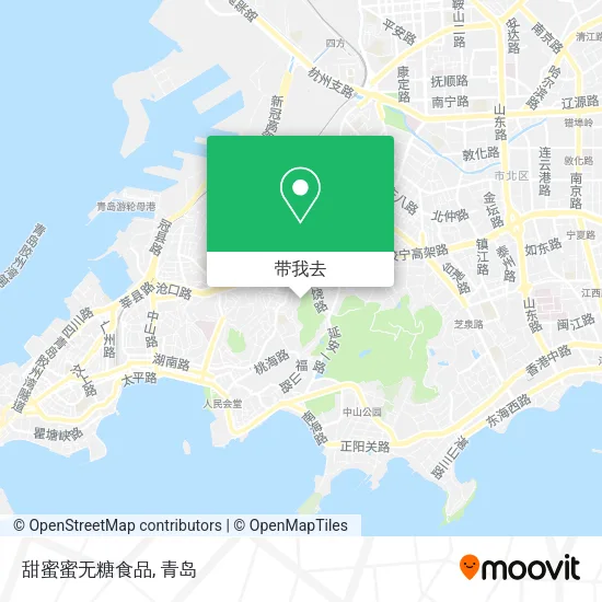 甜蜜蜜无糖食品地图