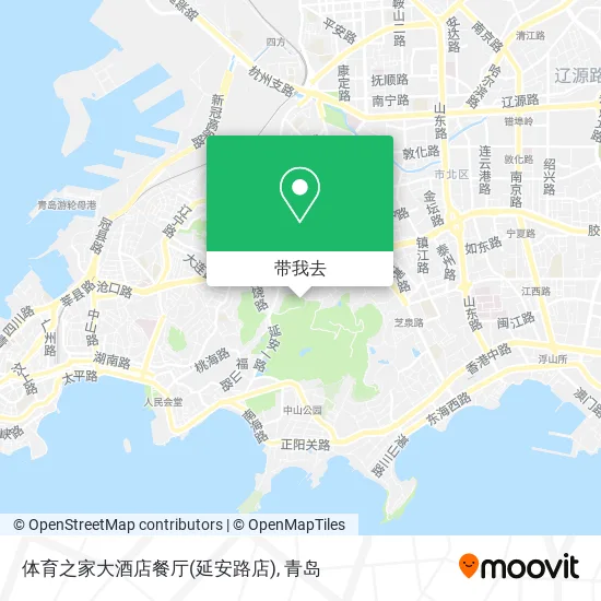 体育之家大酒店餐厅(延安路店)地图