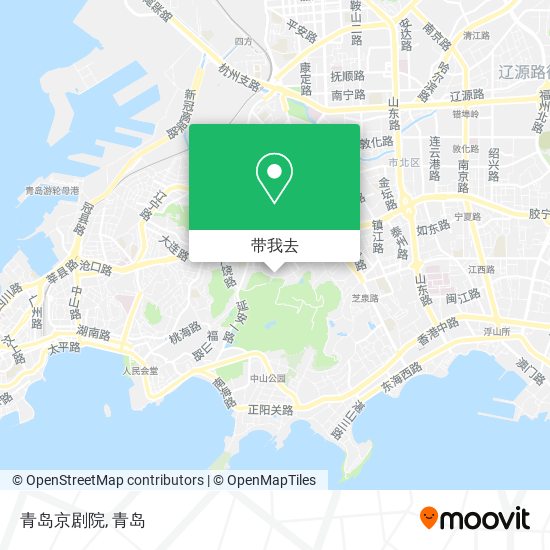 青岛京剧院地图
