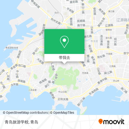 青岛旅游学校地图