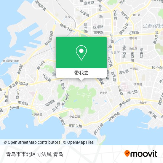 青岛市市北区司法局地图