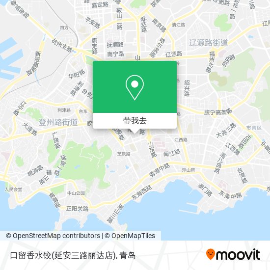 口留香水饺(延安三路丽达店)地图